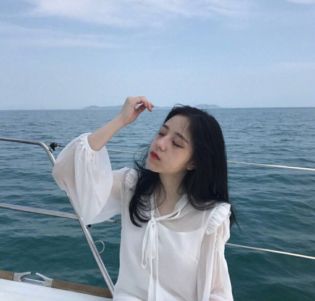 唯美光影，赵今麦高清图片中的青春剪影