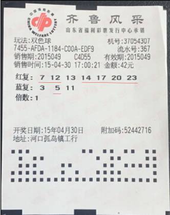 随机选择双色球能否中得大奖？